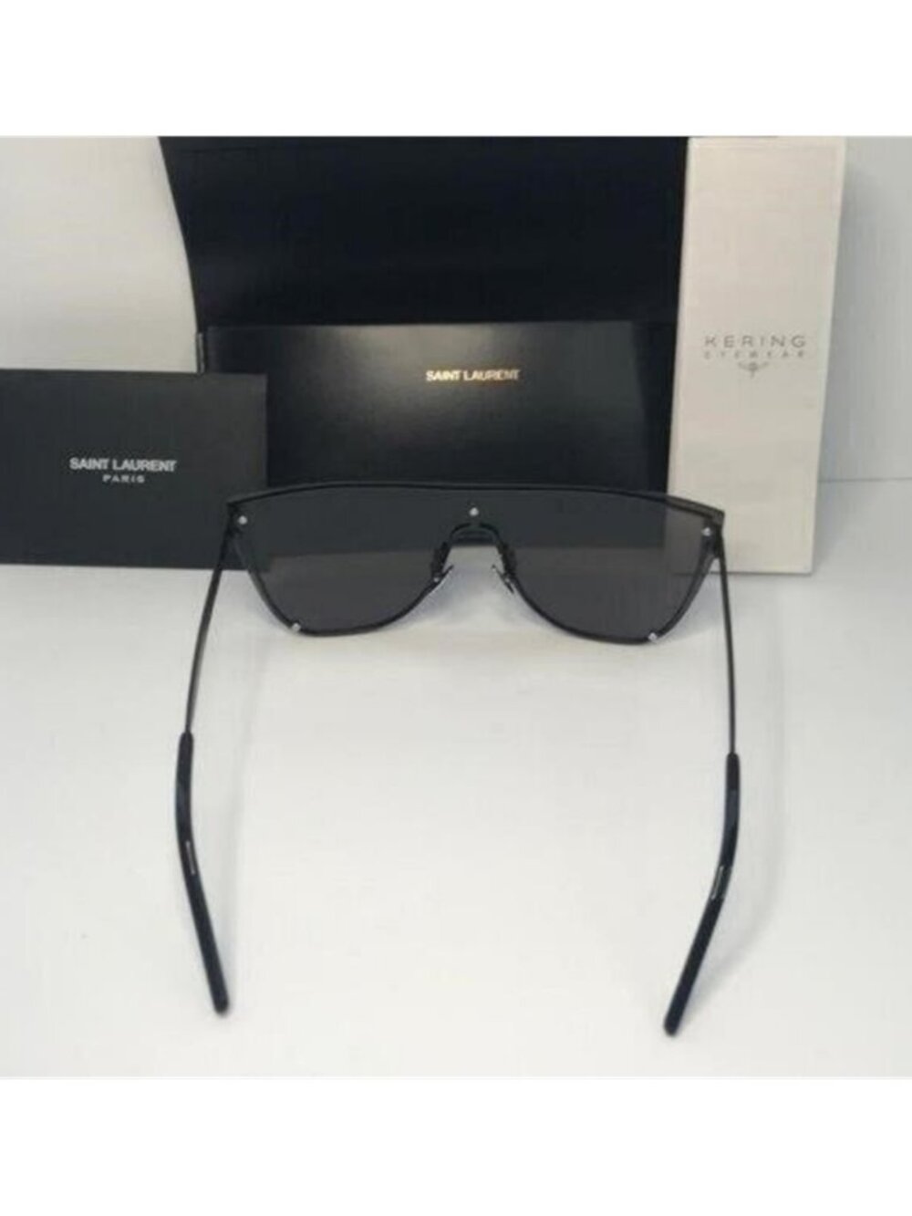 New Authentic SAINT LAURENTSL 1 Mask Sunglasses - Picture 10 of 12